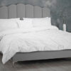 LPD Willow Silver Velvet Bed Frame, King Size