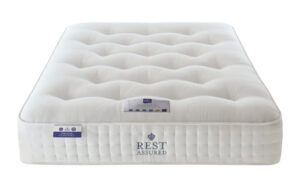 Read more about the article Rest Assured Northington 2000 Pocket Natural Mattress Review: Experience Sleep Perfection