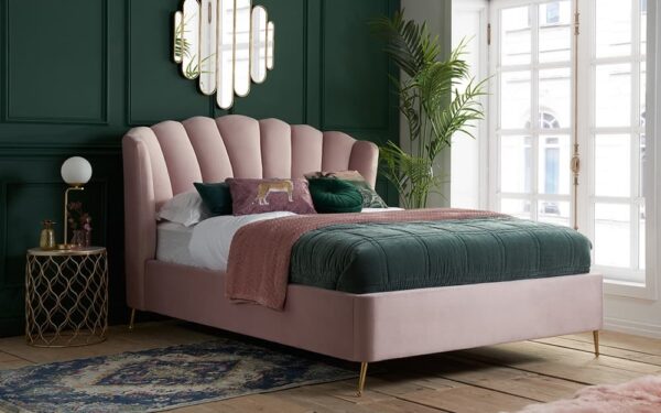 Birlea Lottie Ottoman Bed Frame, King Size, Blue